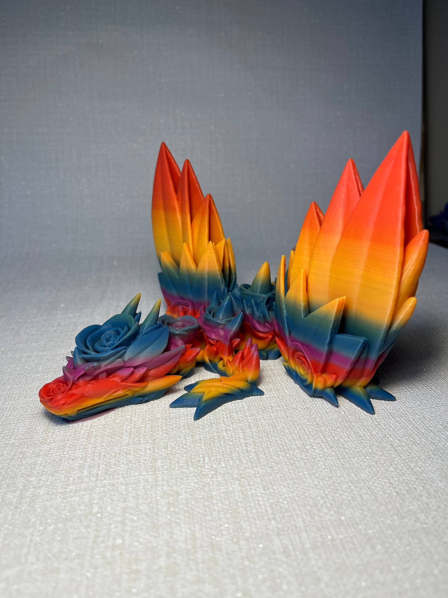 Dragon Géant Roses