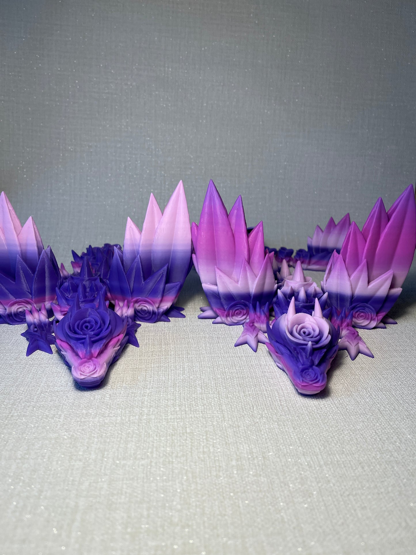 Dragon Géant Roses