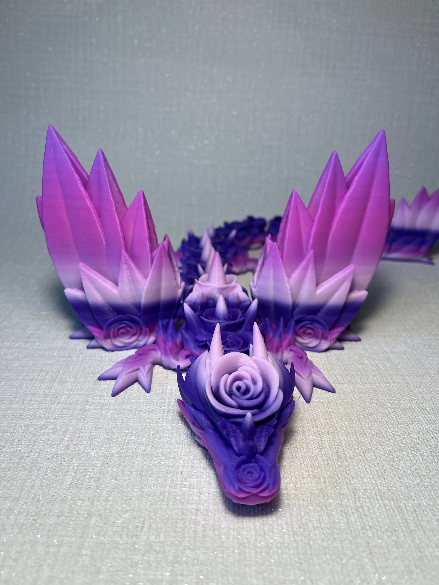 Dragon Géant Roses